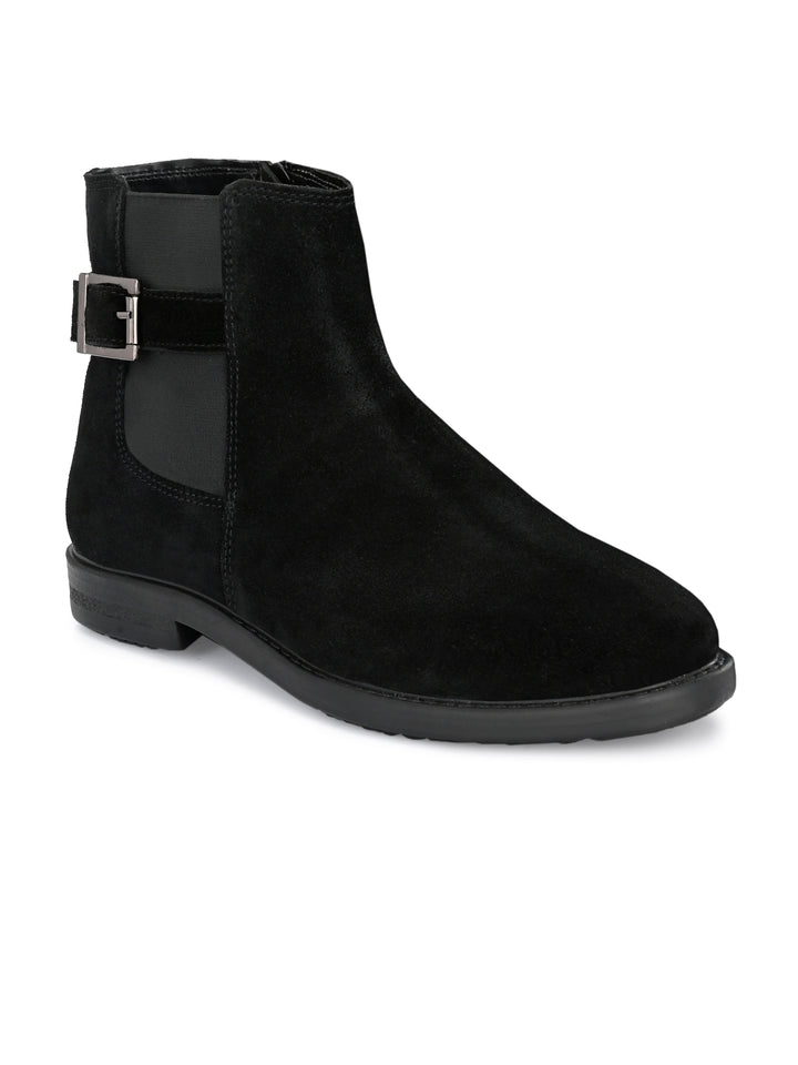 Dona Nova By Carlo Romano Women's Genuine Suede Leather Ankle Boot