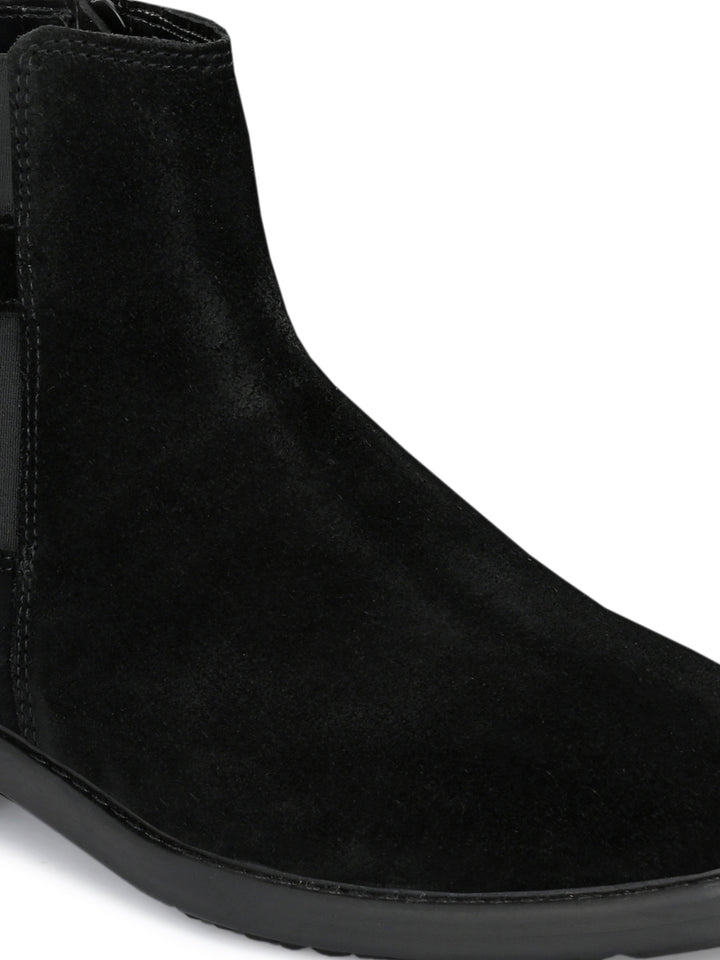 Dona Nova By Carlo Romano Women's Genuine Suede Leather Ankle Boot