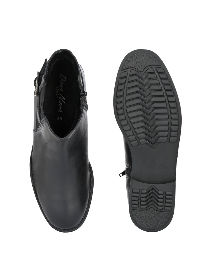 Dona Nova By Carlo Romano Women's Genuine Nappa Leather Ankle Boot