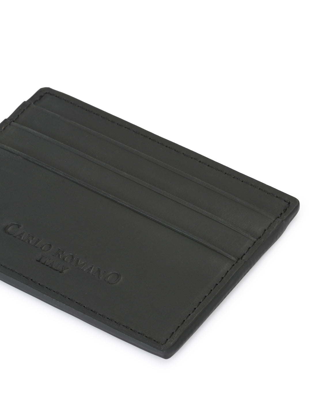 CARLO ROMANO BY WASAN SHOES GENUINE LEATHER / RFID SECURE CARD CASE