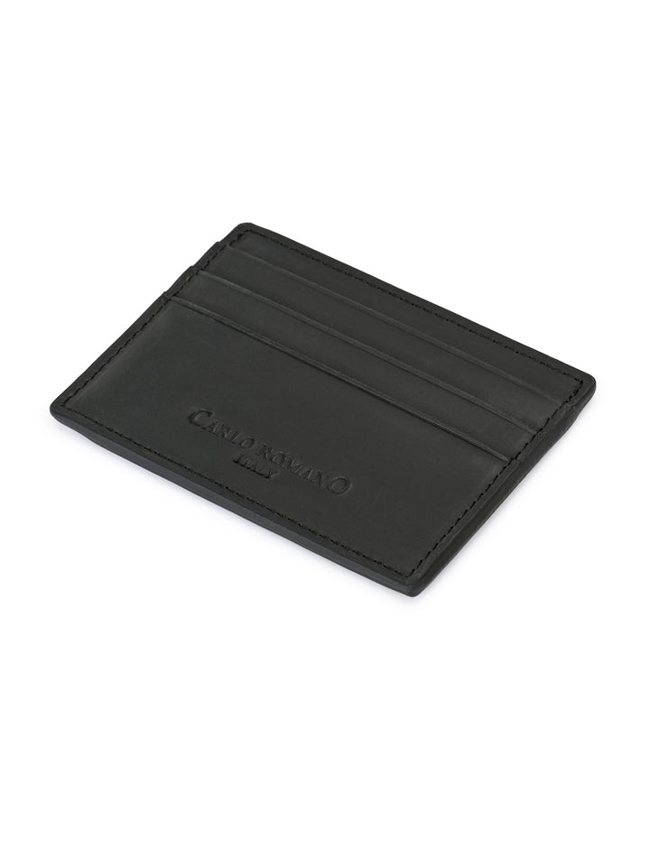 CARLO ROMANO BY WASAN SHOES GENUINE LEATHER / RFID SECURE CARD CASE
