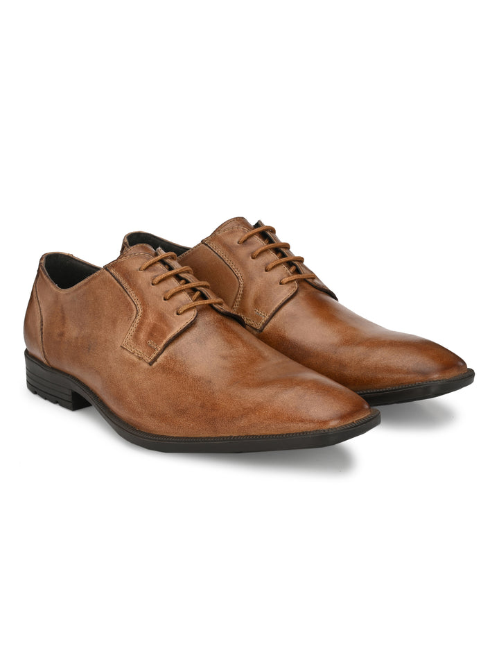 Men's Burnish Leather Lace up Formal Shoe