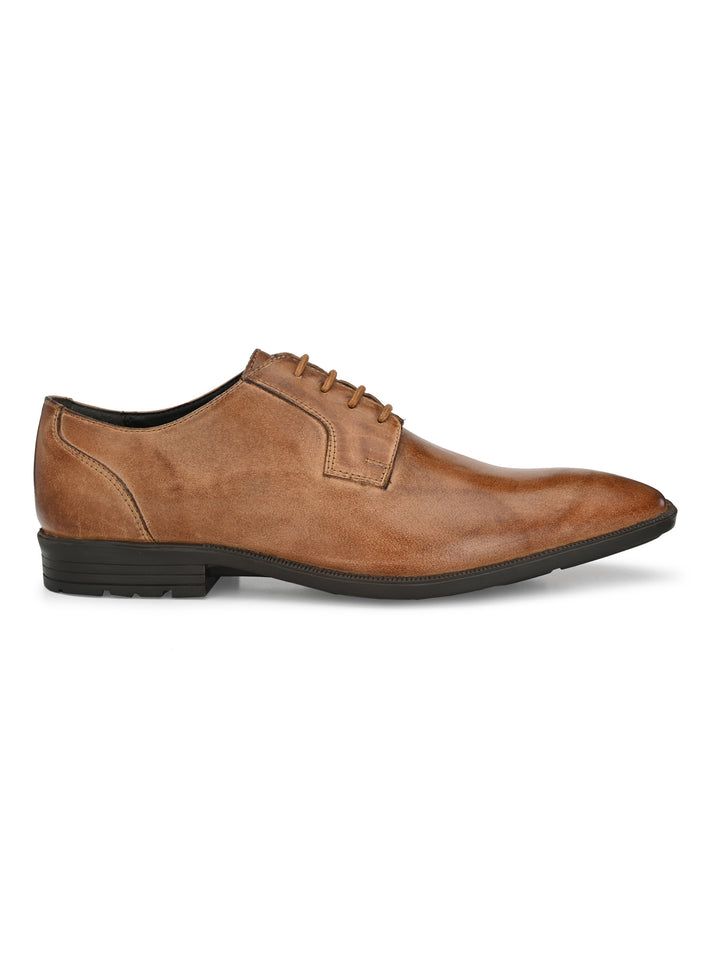 Men's Burnish Leather Lace up Formal Shoe