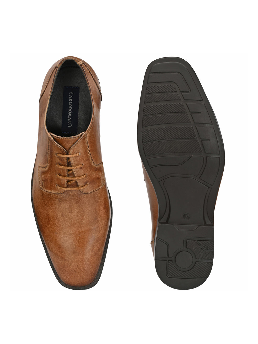 Men's Burnish Leather Lace up Formal Shoe