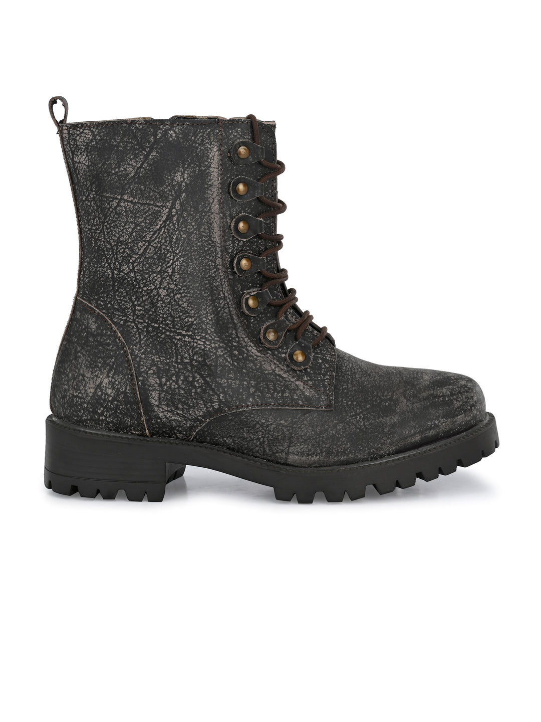 Dona Nova By Carlo Romano Women's Genuine Rub Off Leather Ankle Boot