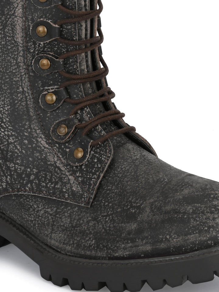 Dona Nova By Carlo Romano Women's Genuine Rub Off Leather Ankle Boot