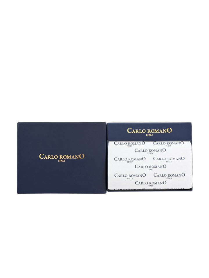 CARLO ROMANO BY WASAN SHOES GENUINE LEATHER / RFID SECURE CARD CASE