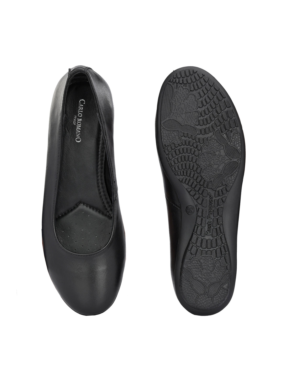 CARLO ROMANO by Wasan Shoes Women's Genuine Sheep Leather Slip on Belly