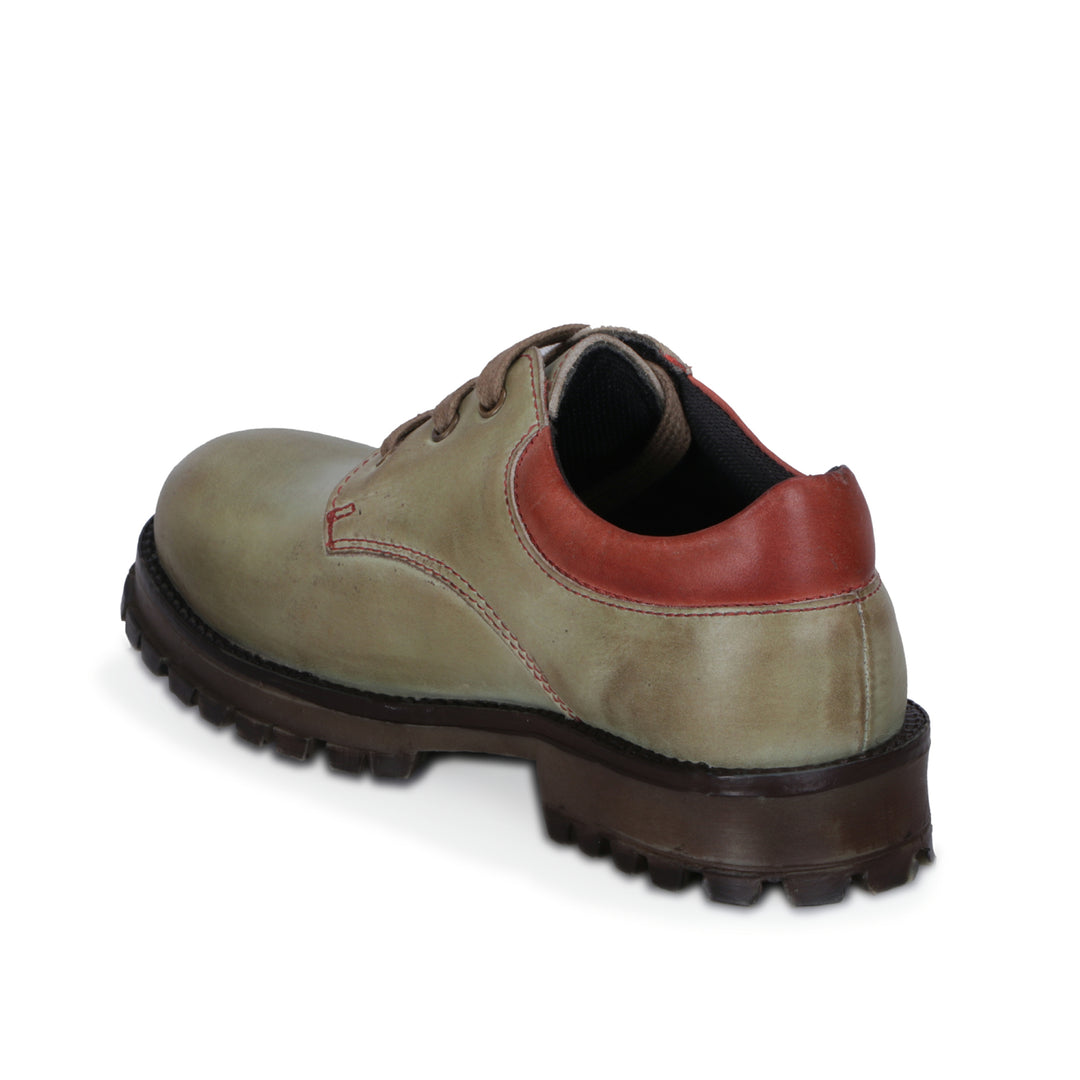 Burnish Leather Casual Shoes for Boys/Girls