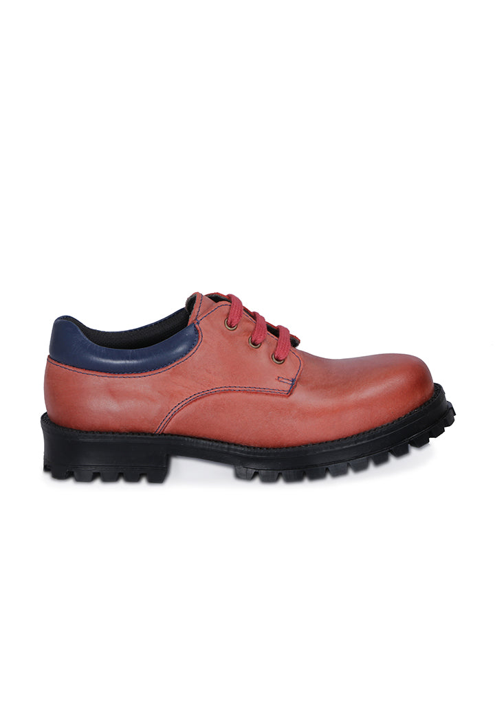 Burnish Leather Casual Shoes for Boys/Girls