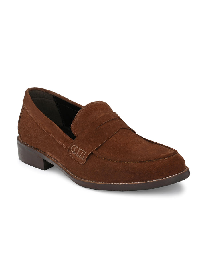 Men's Genuine Suede Leather Moccasin