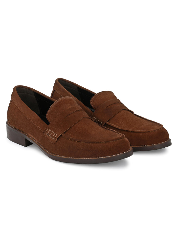 Men's Genuine Suede Leather Moccasin