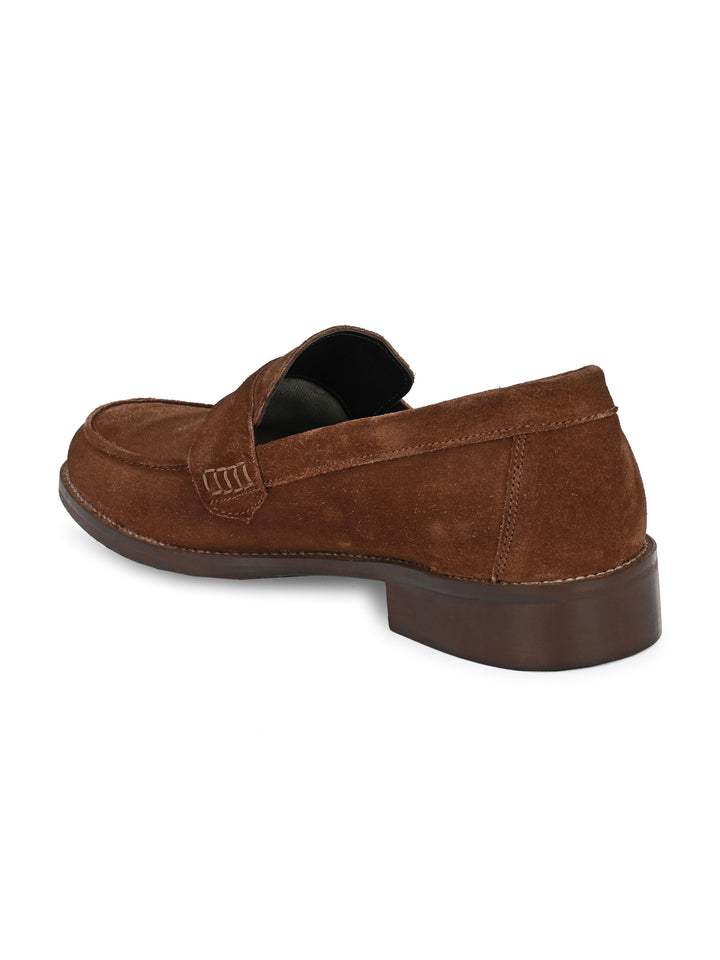 Men's Genuine Suede Leather Moccasin