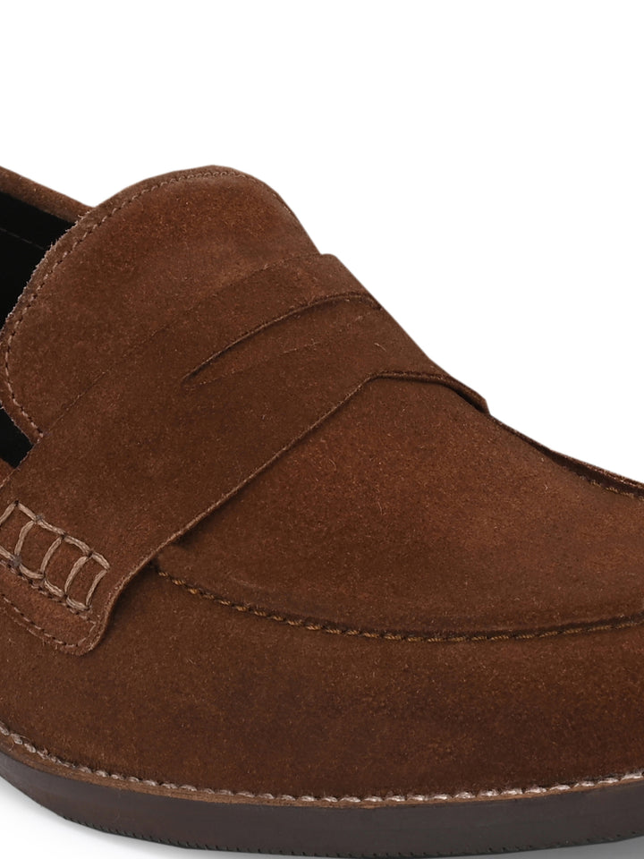 Men's Genuine Suede Leather Moccasin