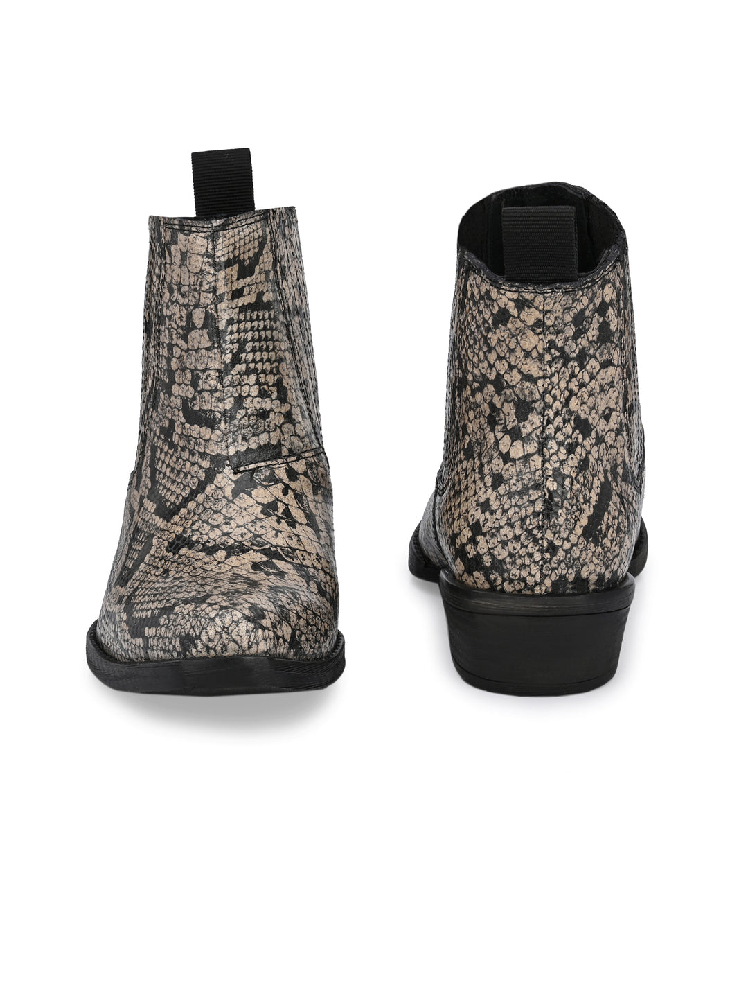 GENUINE LEATHER ANKLE BOOT FOR WOMEN