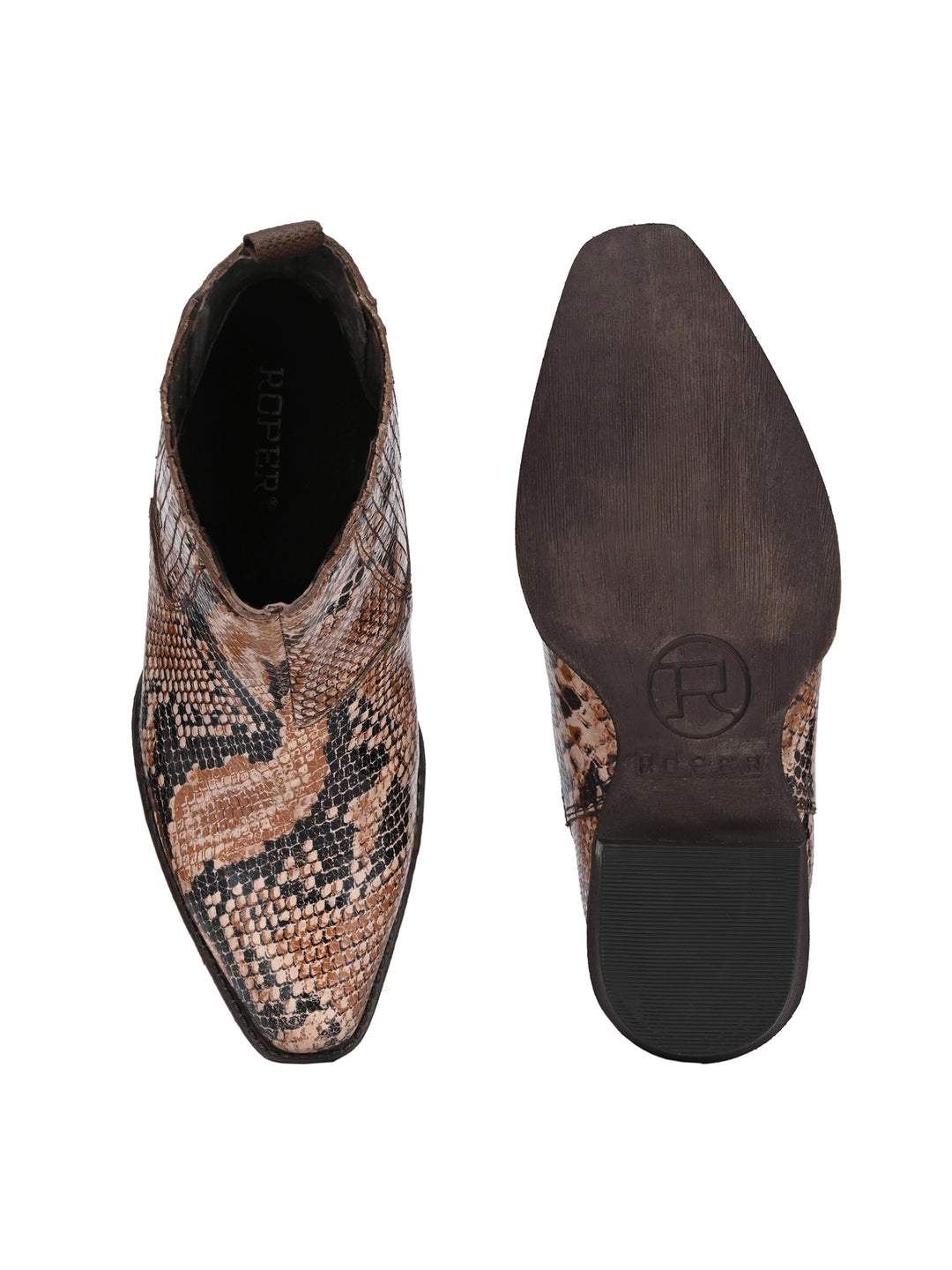 GENUINE LEATHER ANKLE BOOT FOR WOMEN