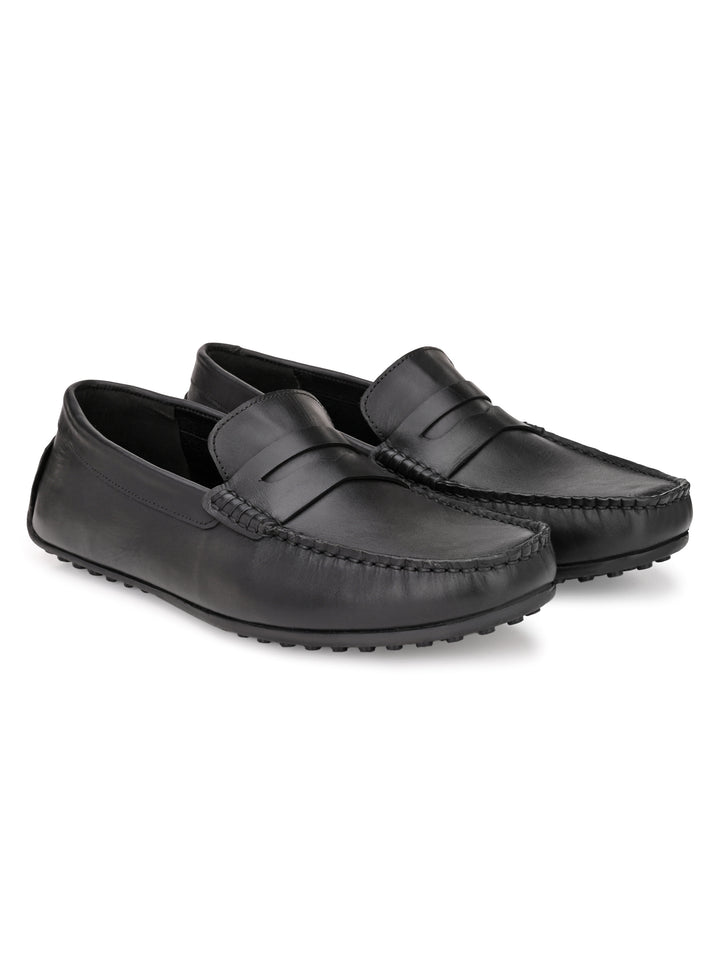 Men's Cow Nappa Leather Slip On Casual|Driving Loafer Moccasin