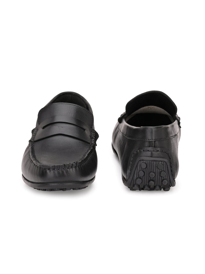 Men's Cow Nappa Leather Slip On Casual|Driving Loafer Moccasin