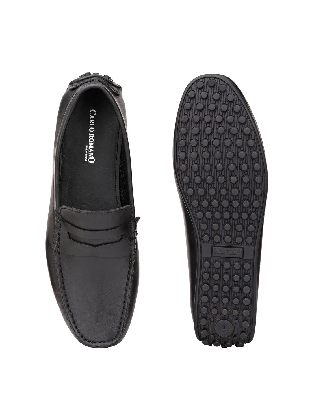 Men's Cow Nappa Leather Slip On Casual|Driving Loafer Moccasin