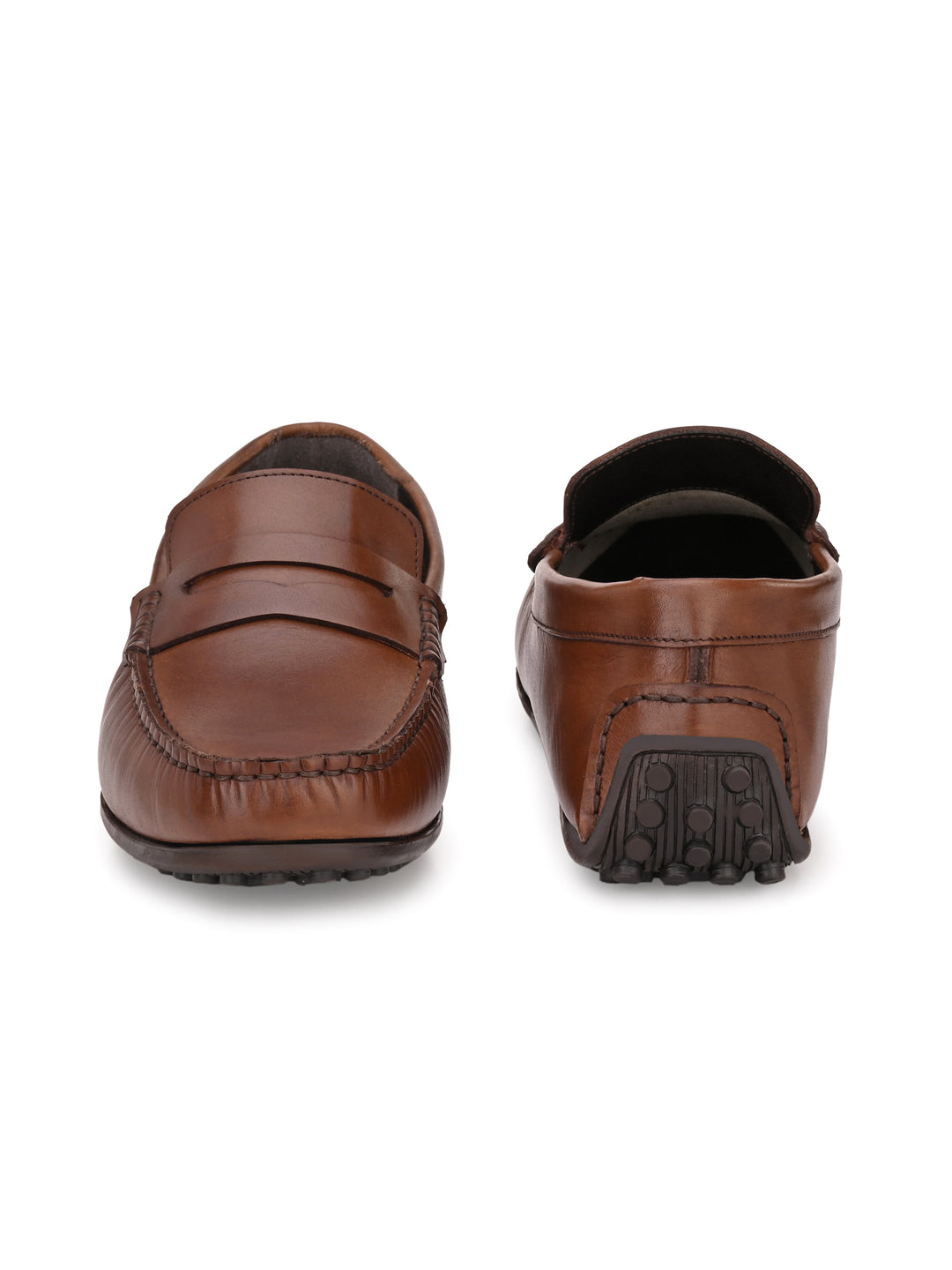 Men's Cow Nappa Leather Slip On Casual|Driving Loafer Moccasin