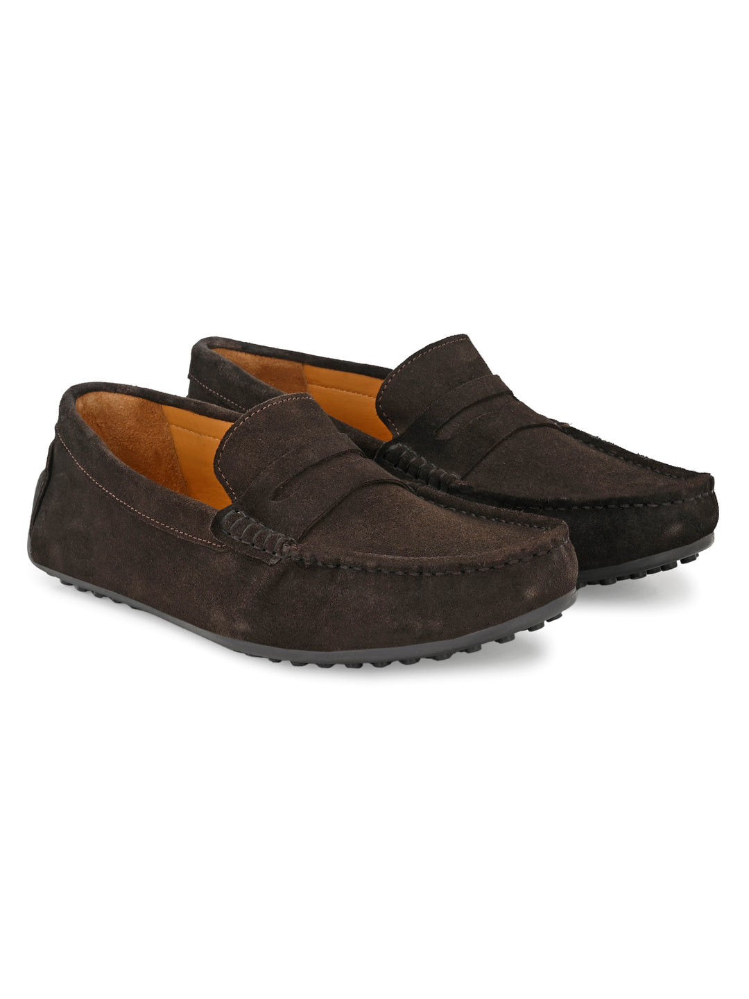 Men's Suede Leather Slip On Casual|Driving Loafer Moccasin