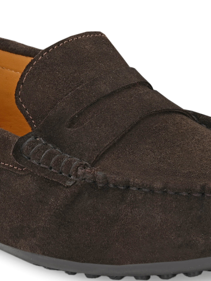 Men's Suede Leather Slip On Casual|Driving Loafer Moccasin