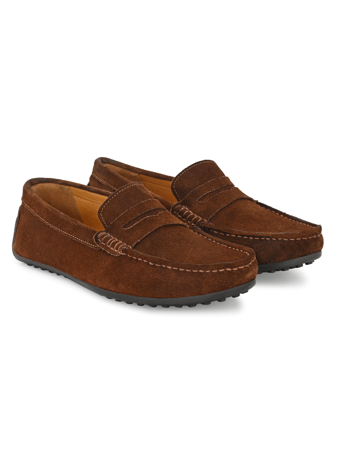 Men's Suede Leather Slip On Casual|Driving Loafer Moccasin