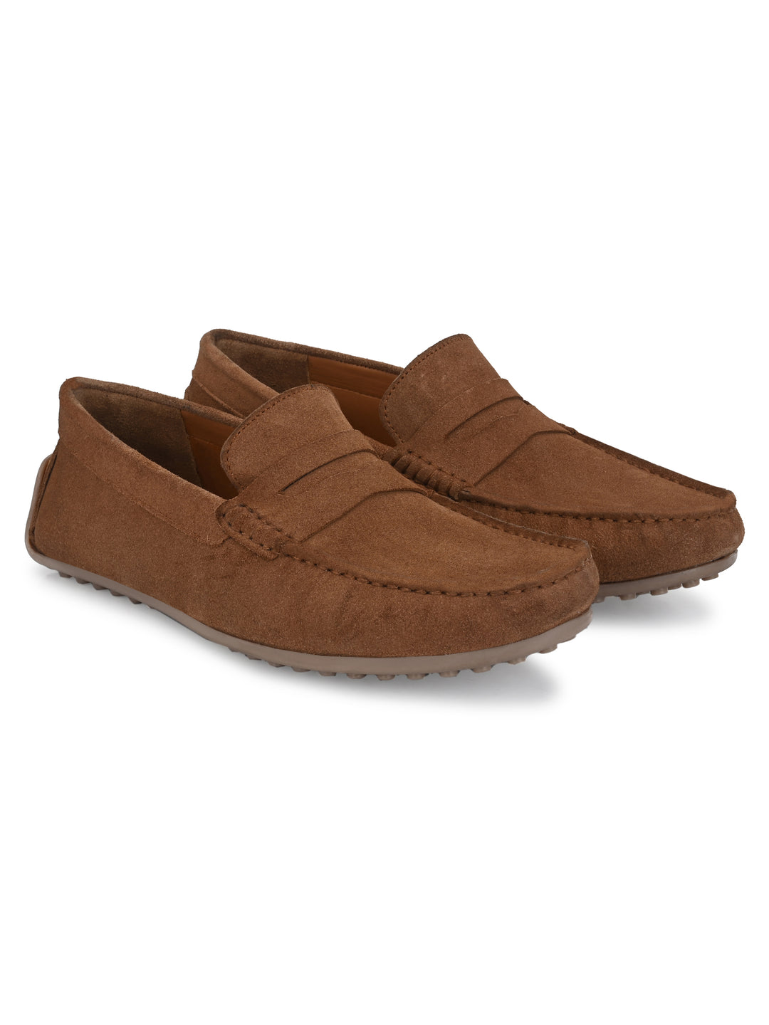 Men's Suede Leather Slip On Casual|Driving Loafer Moccasin