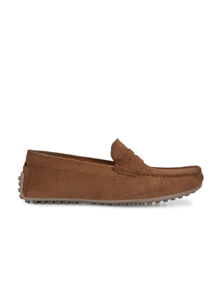 Men's Suede Leather Slip On Casual|Driving Loafer Moccasin