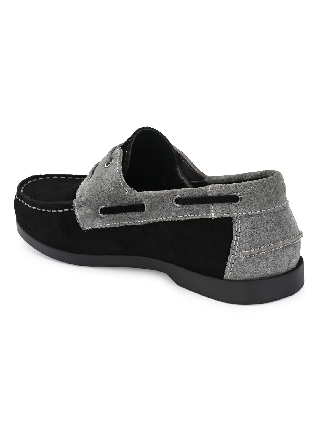 Men's Suede Leather Lace Up Boat Shoe