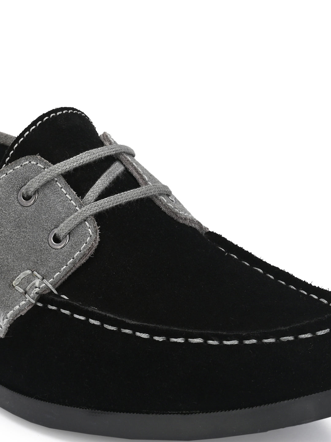 Men's Suede Leather Lace Up Boat Shoe